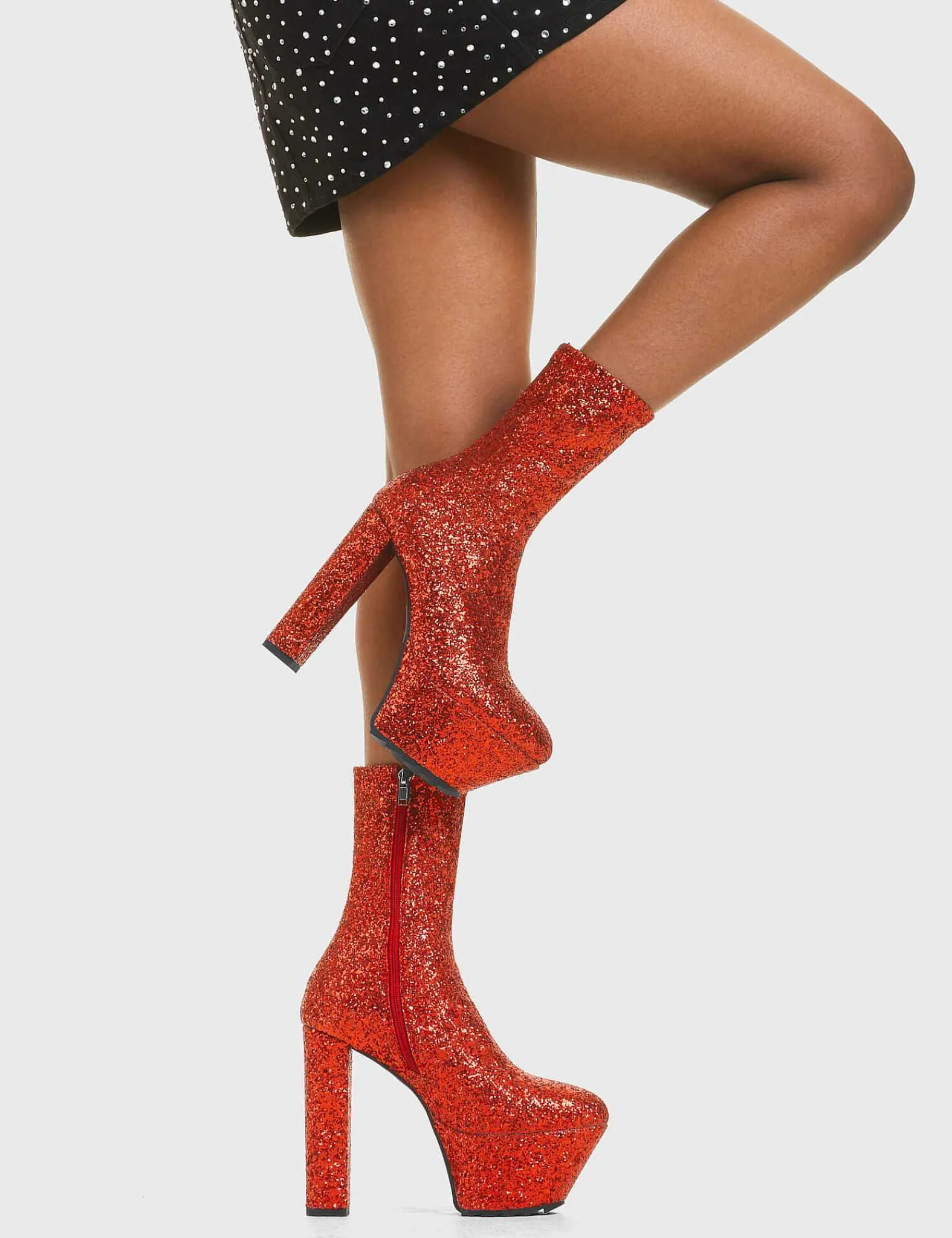 Lamoda Ankle>Bling Platform Ankle Boots