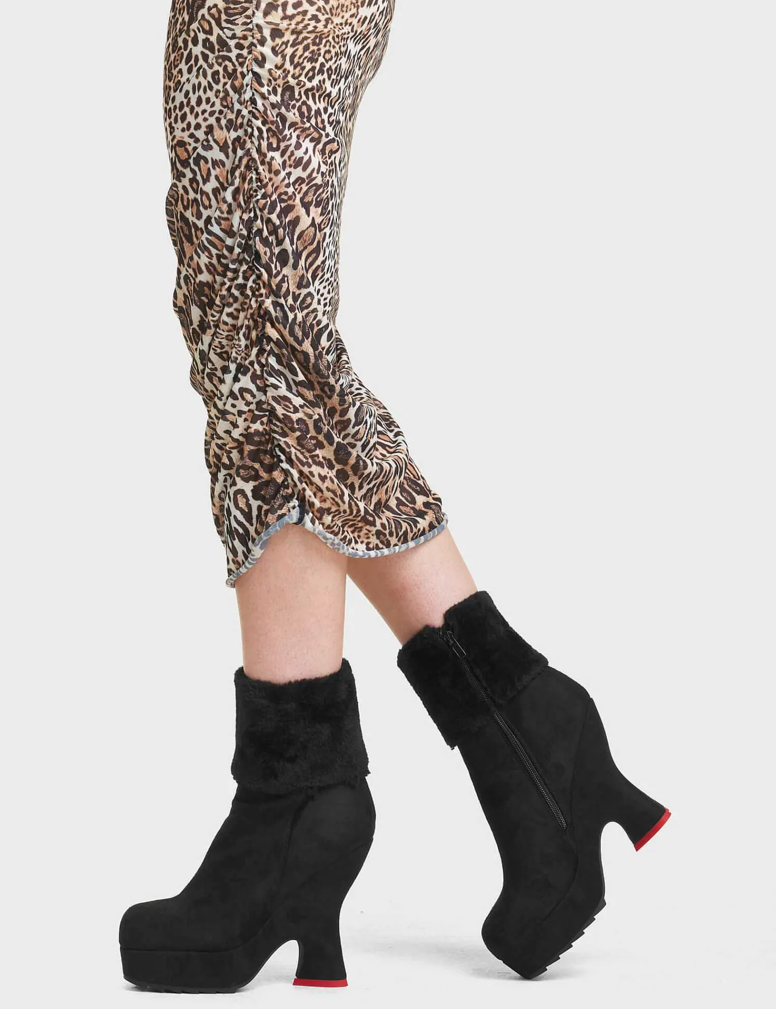 Lamoda Chunky>Cause For Concern Chunky Platform Ankle Boots