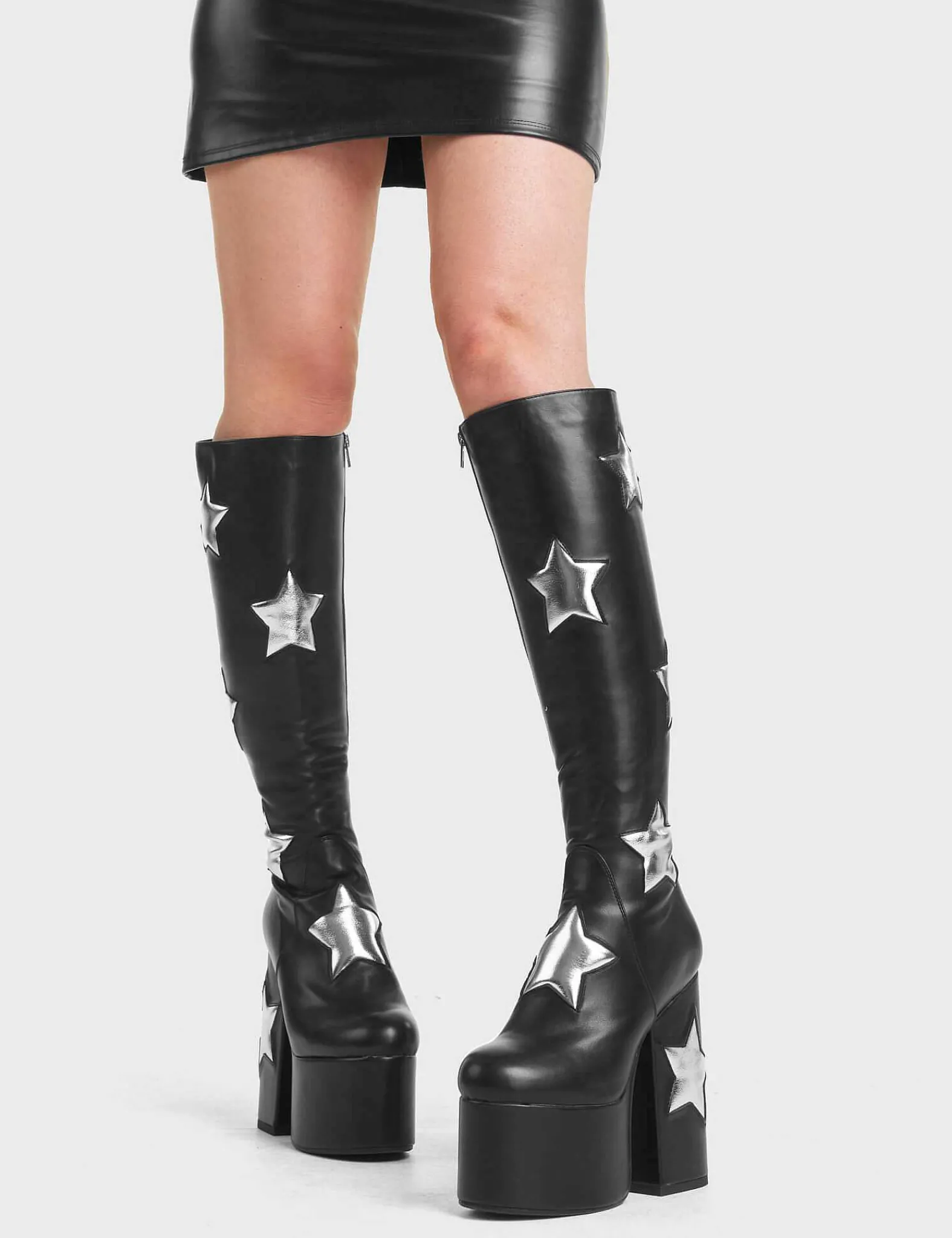Lamoda Knee High>Comet Platform Knee High Boots