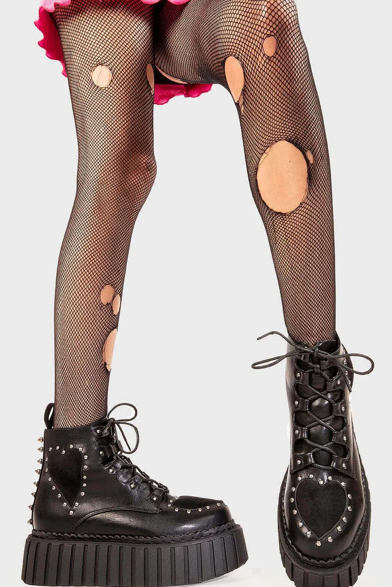 Lamoda Ankle>Cross Your Heart Chunky Ankle Creeper Boots
