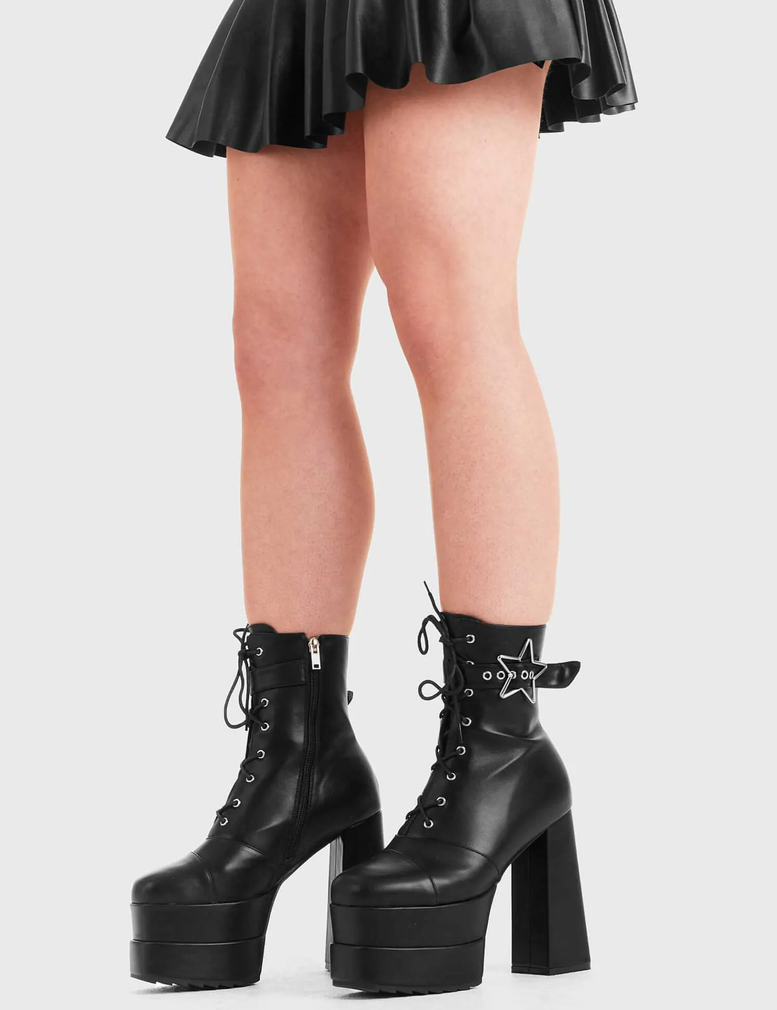 Lamoda Ankle>Famous Friend Platform Ankle Boots
