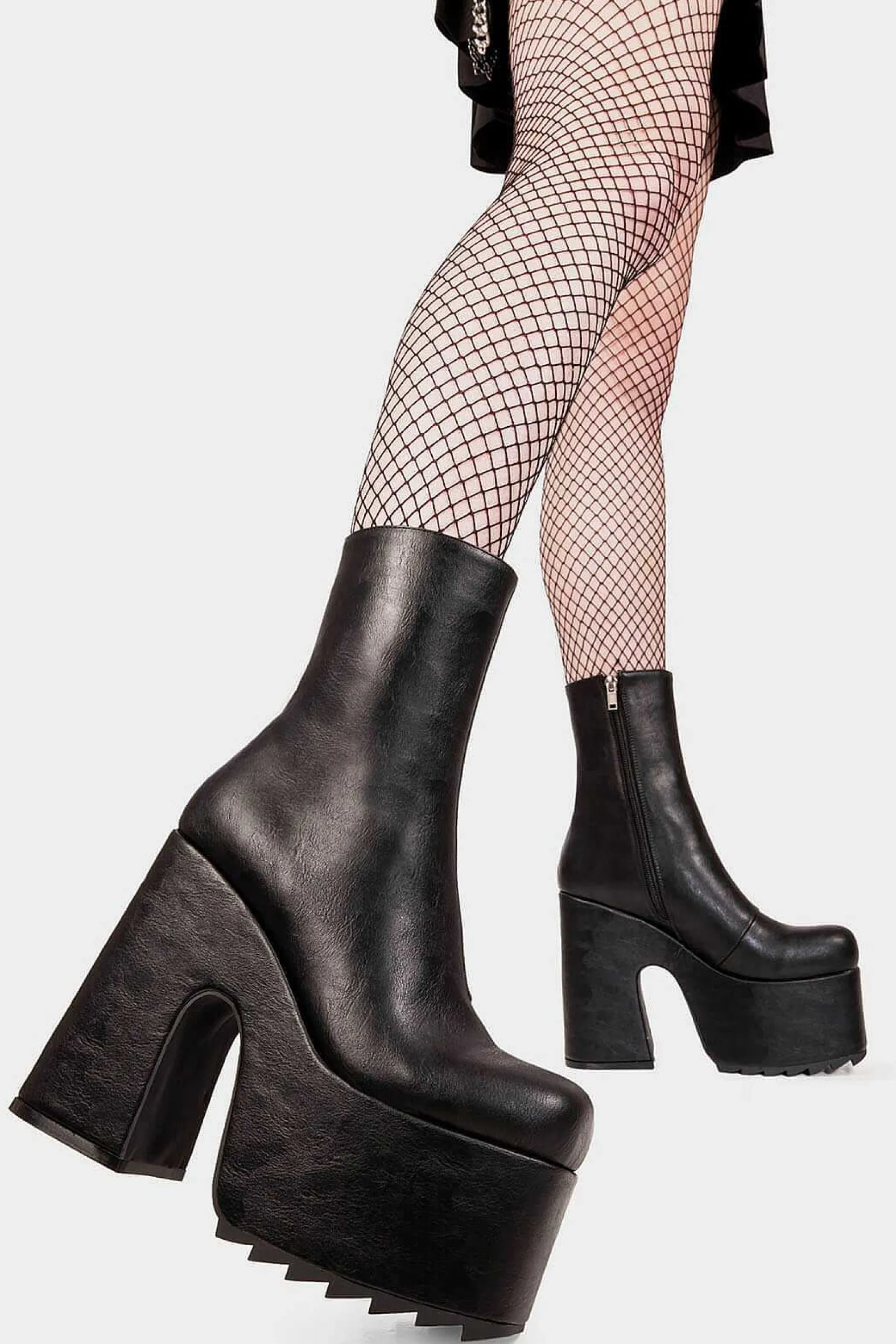 Lamoda Chunky>Highs And Lows Chunky Platform Ankle Boots