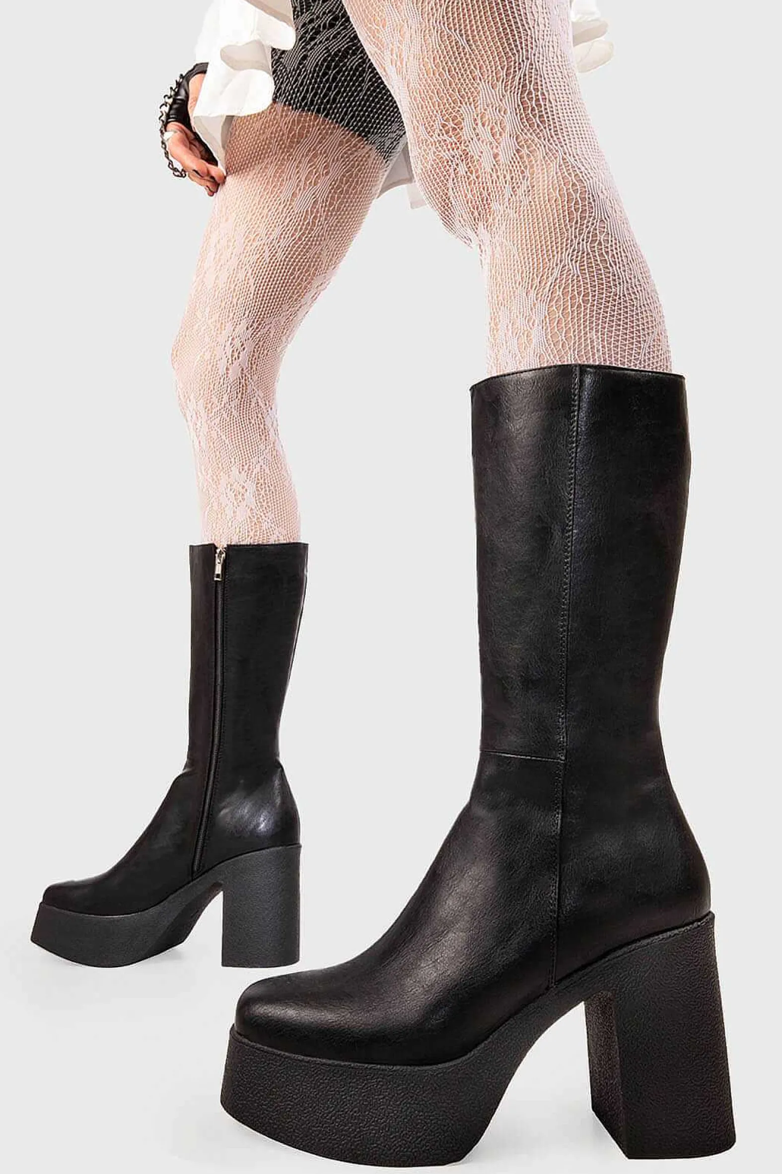 Lamoda Calf>Holler Back Platform Calf Boots