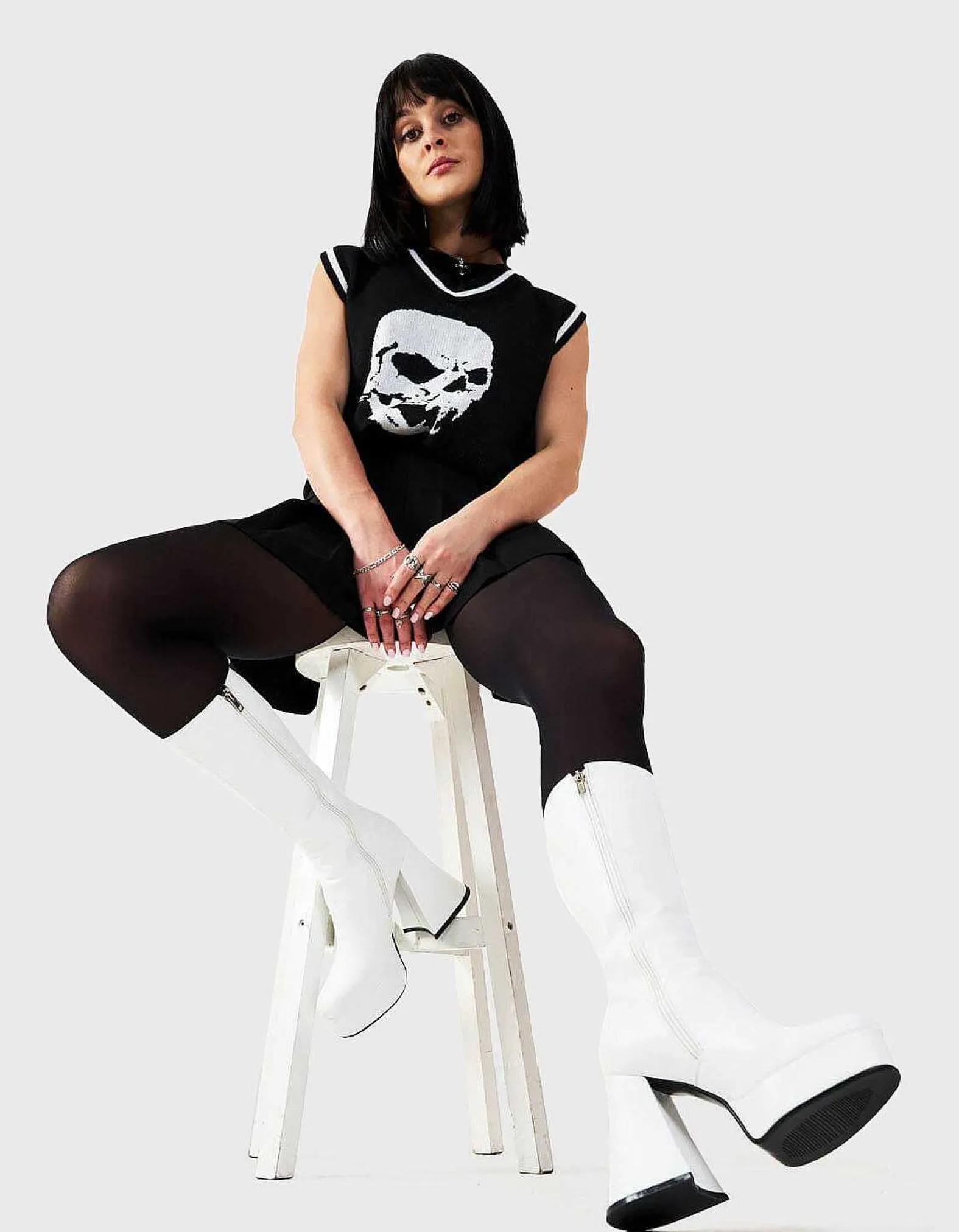Lamoda Calf>Infatuation Platform Calf Boots