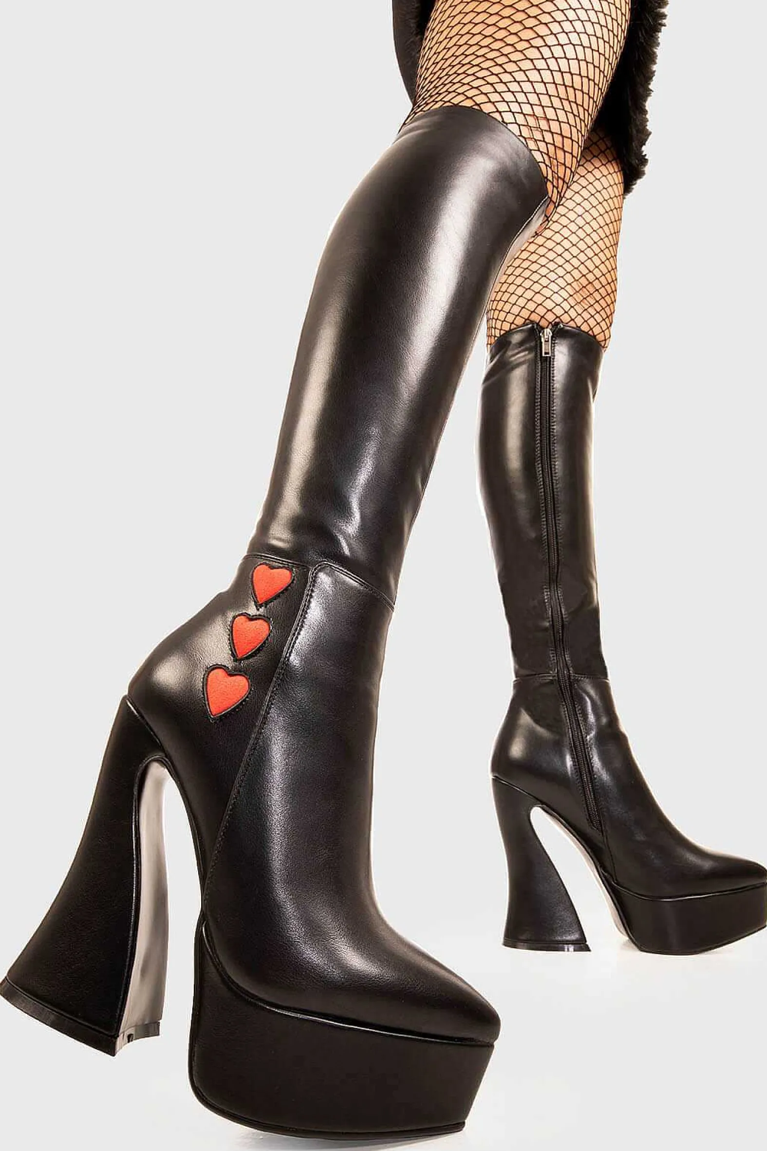 Lamoda Knee High>Love Potion Platform Knee High Boots