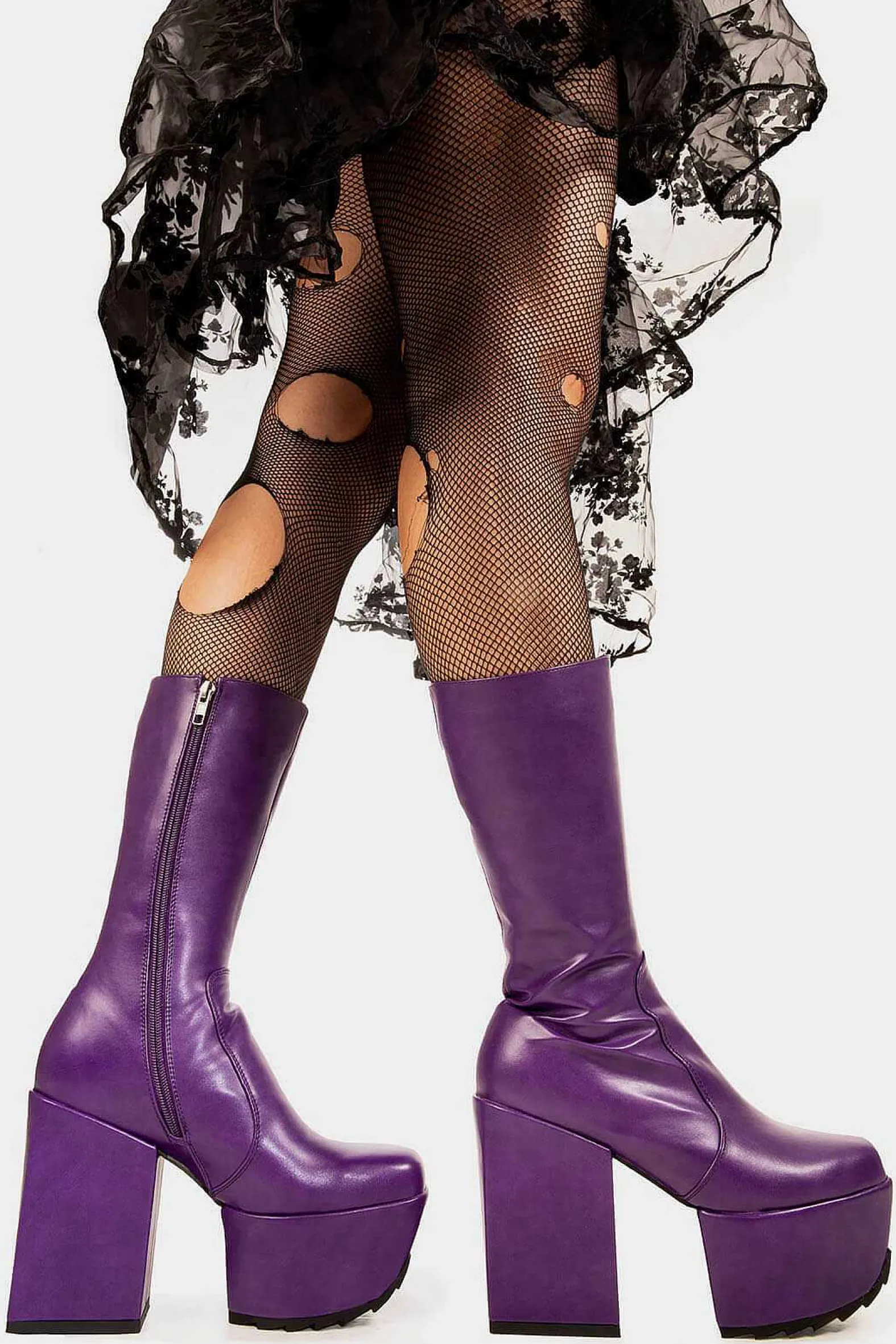 Lamoda Calf>Magnolia Chunky Platform Boots
