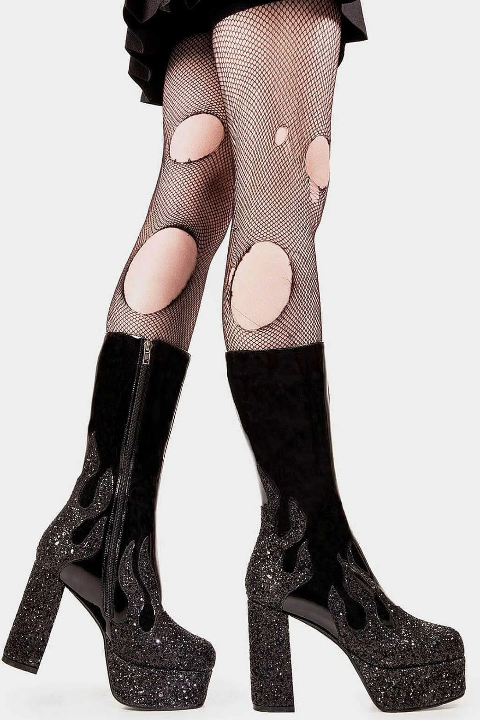 Lamoda Calf>Miami Platform Calf Boots