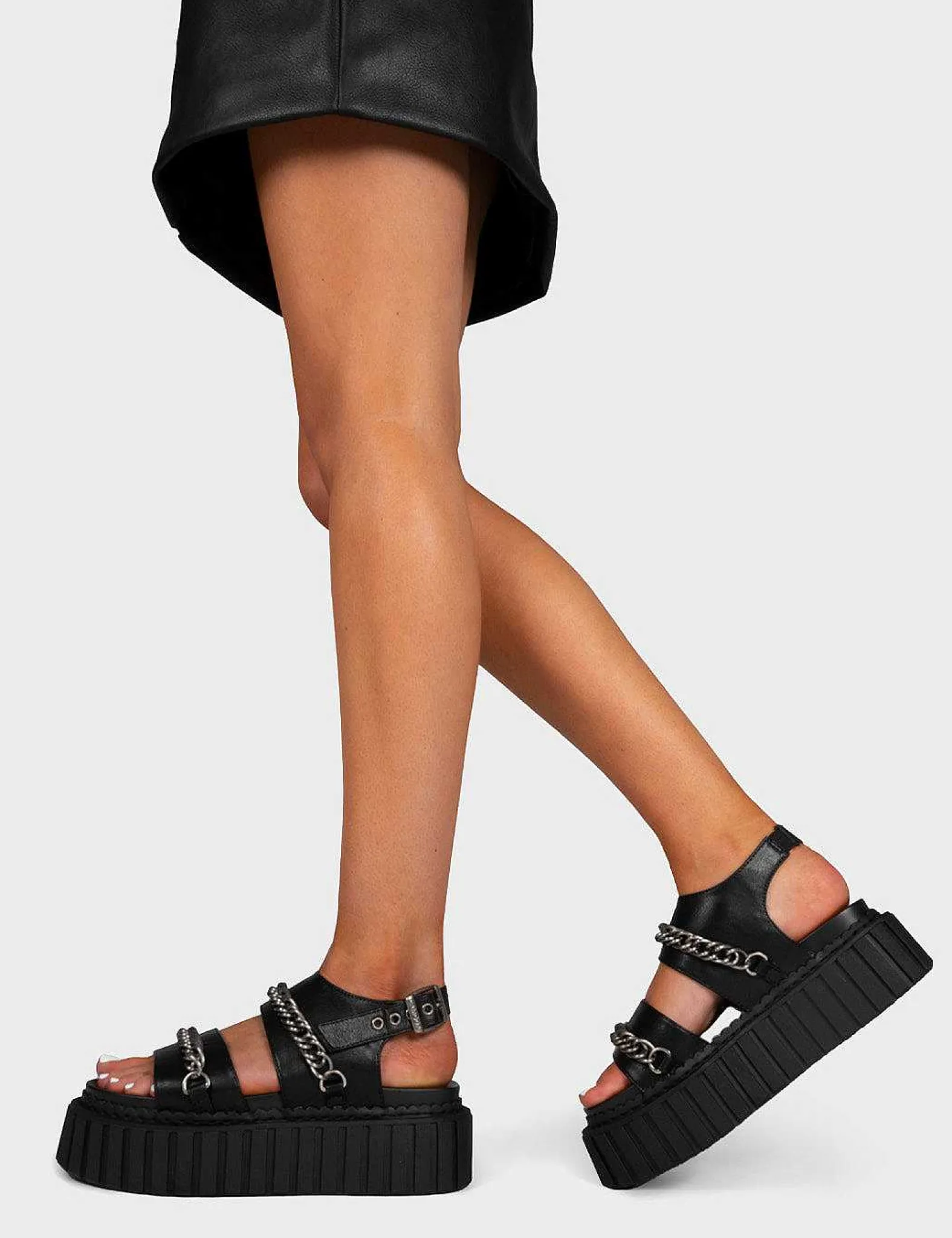 Lamoda Platform>My Disaster Chunky Creeper Sandals