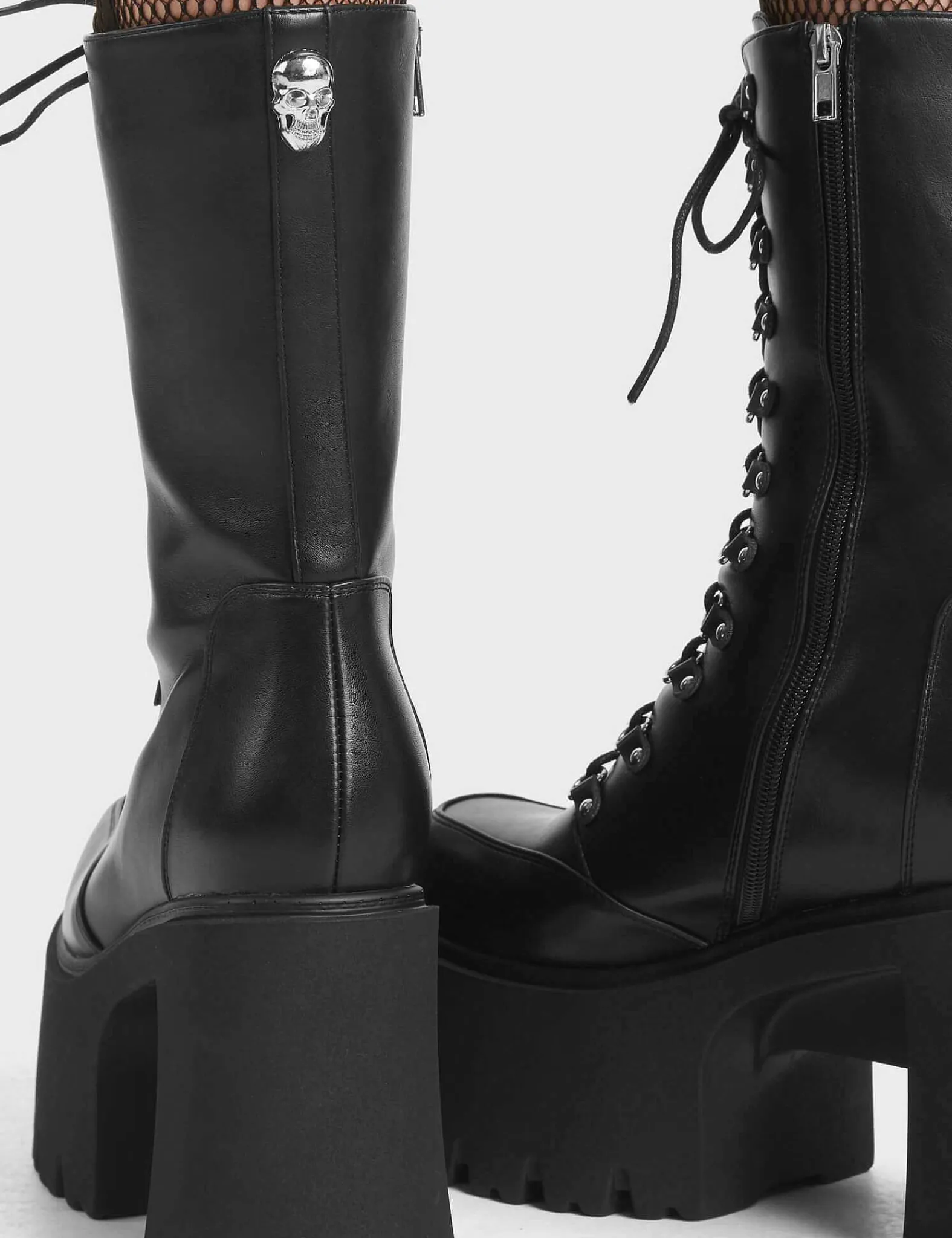 Lamoda Calf>Need You Chunky Platform Calf Boots
