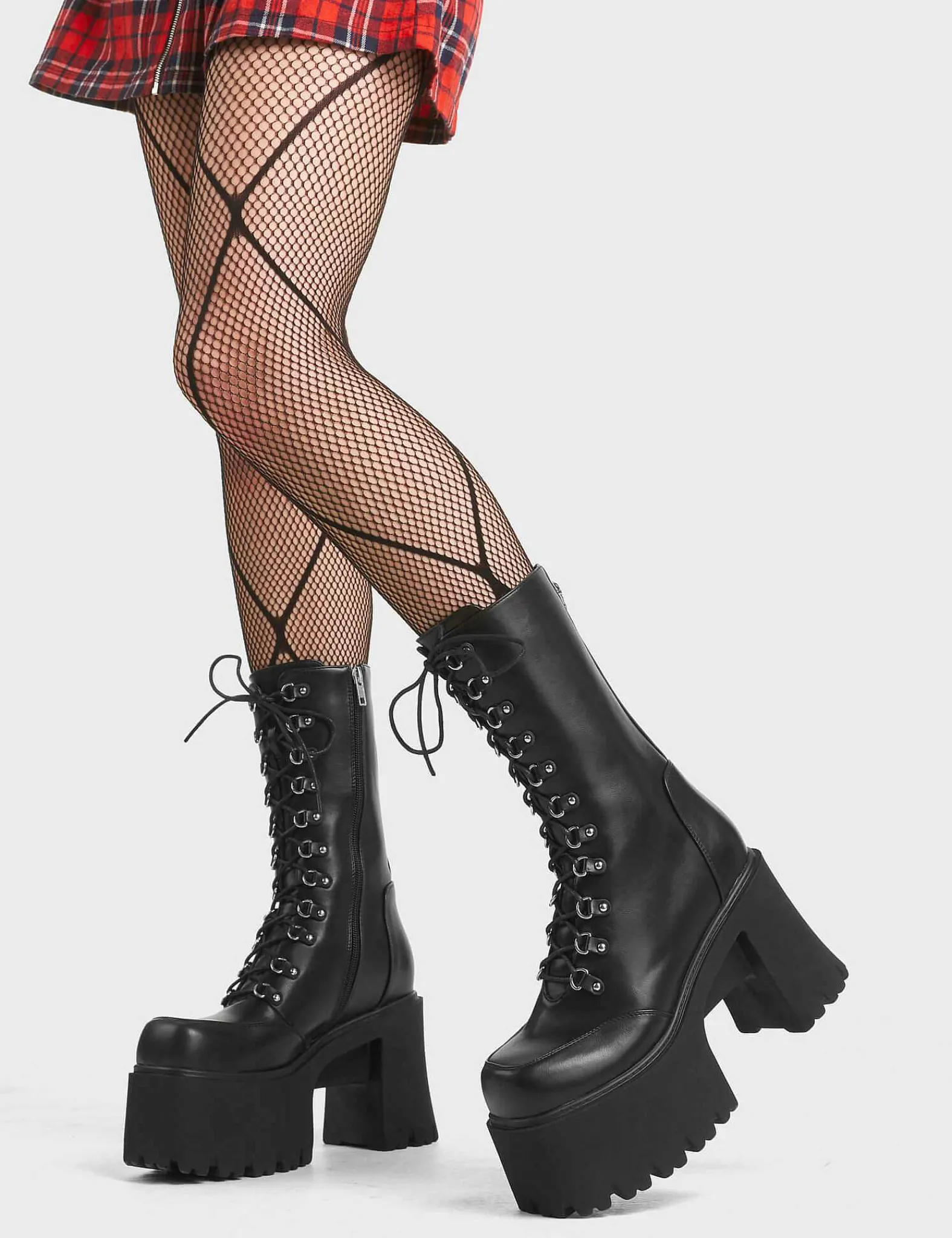 Lamoda Calf>Need You Chunky Platform Calf Boots