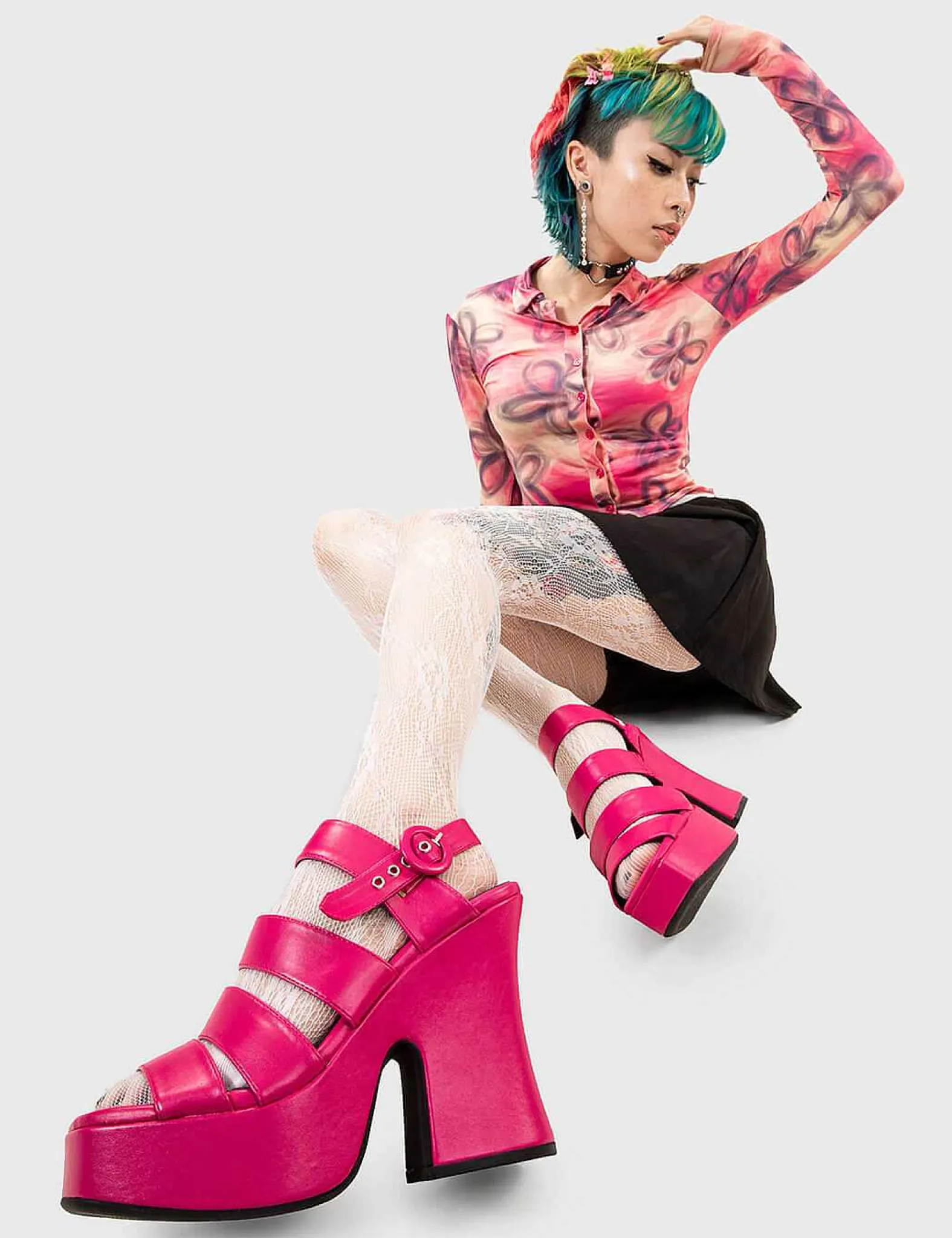 Lamoda Platform>Not A Friend Platform Sandals