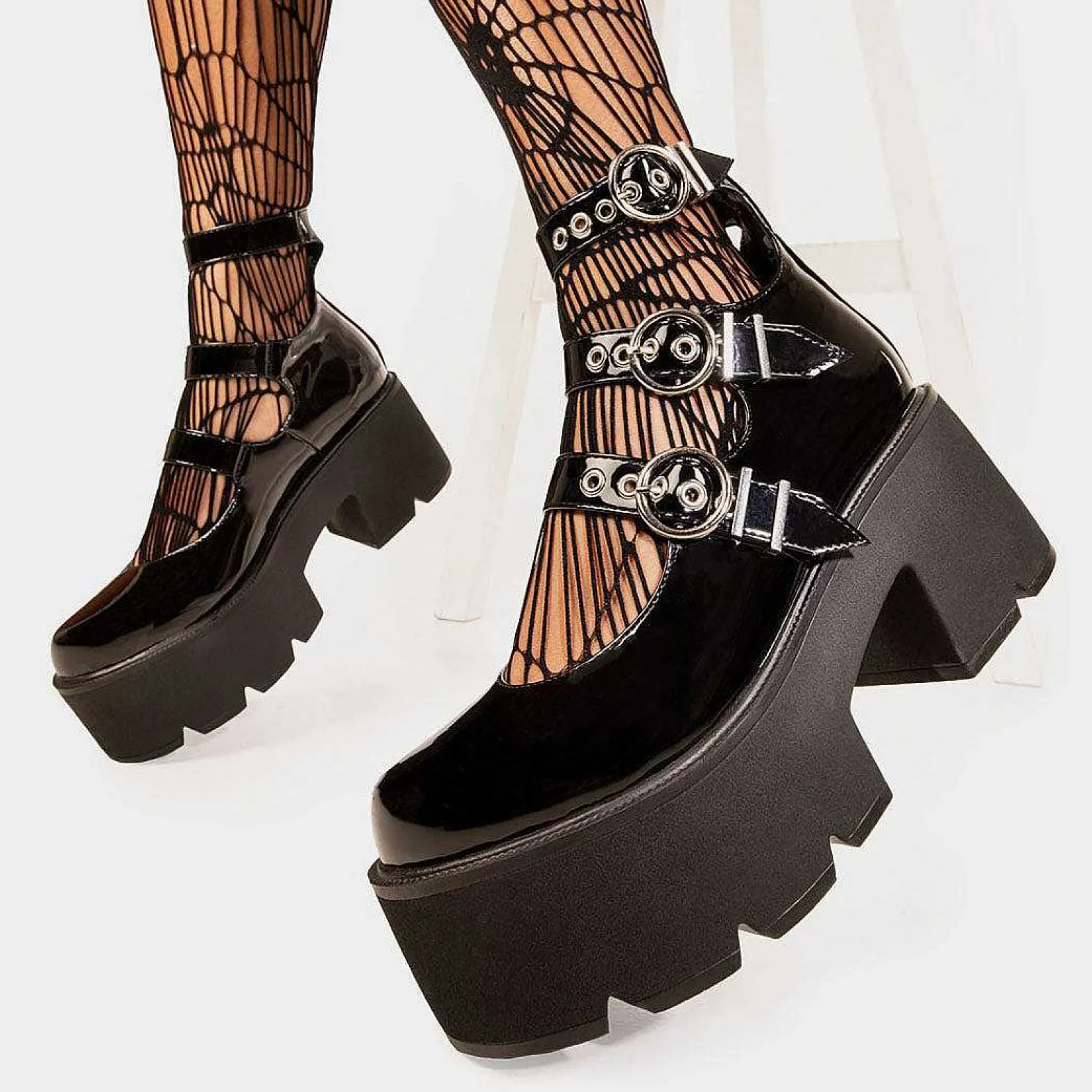 Lamoda Mary Janes>Oblivion Chunky Mary Jane Shoes