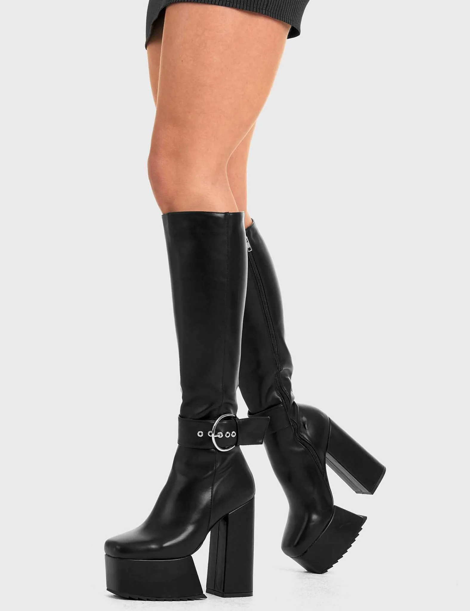 Lamoda Knee High>Power Over You Platform Knee High Boots