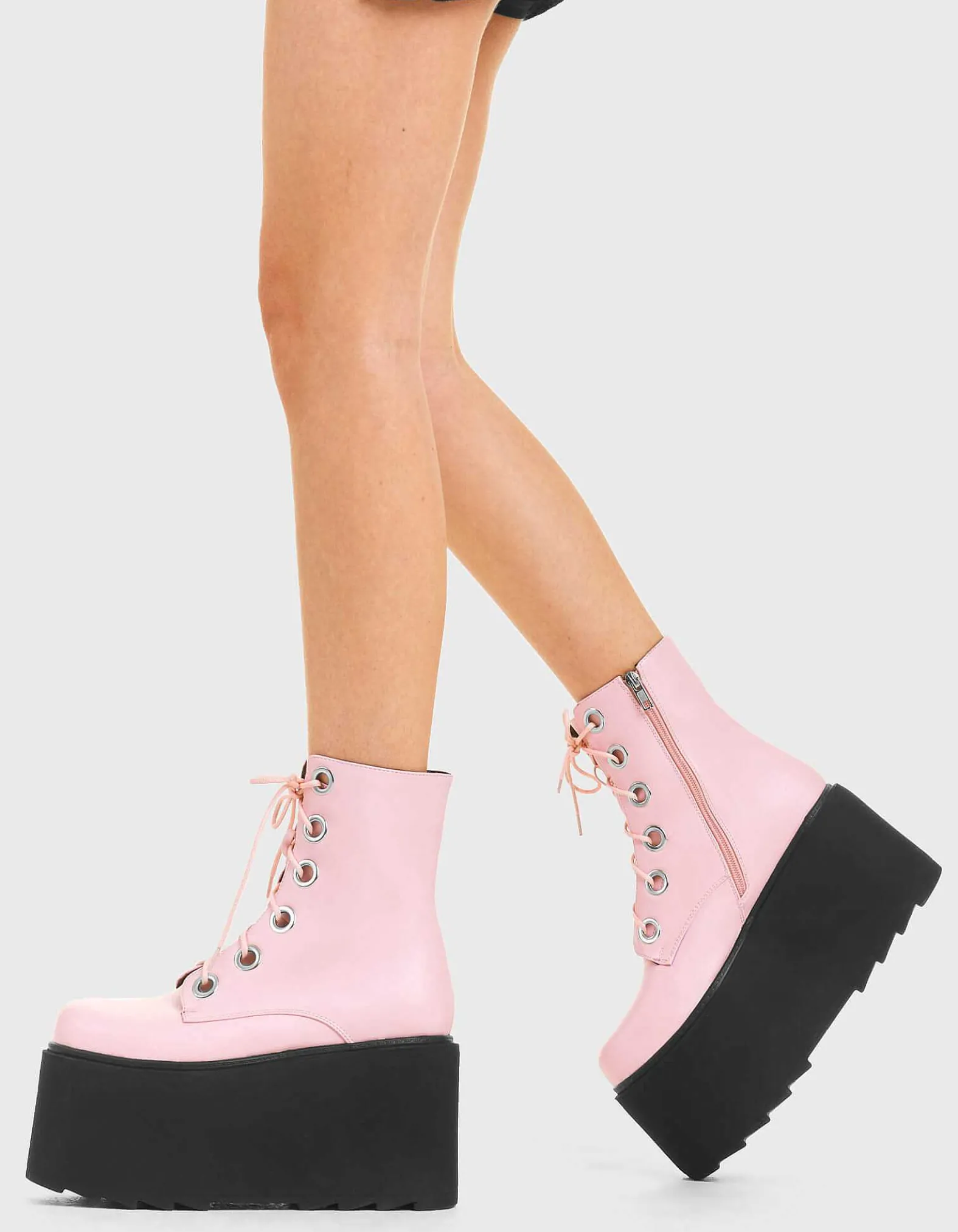 Lamoda Ankle>Renegade Chunky Platform Ankle Boots
