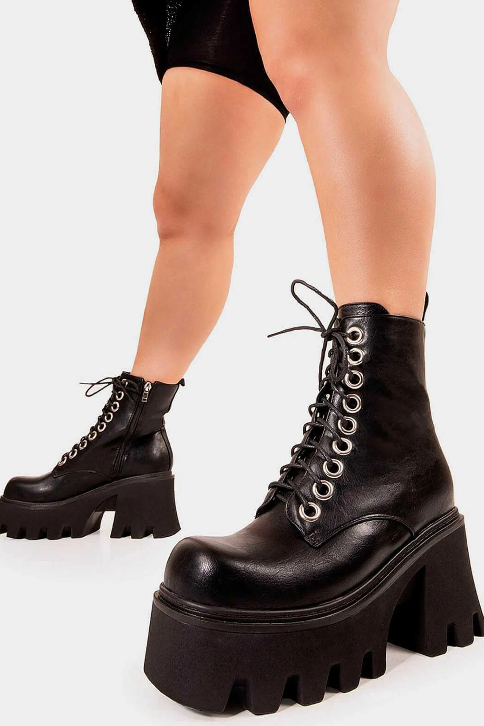 Lamoda Platform>Run To You Chunky Platform Ankle Boots