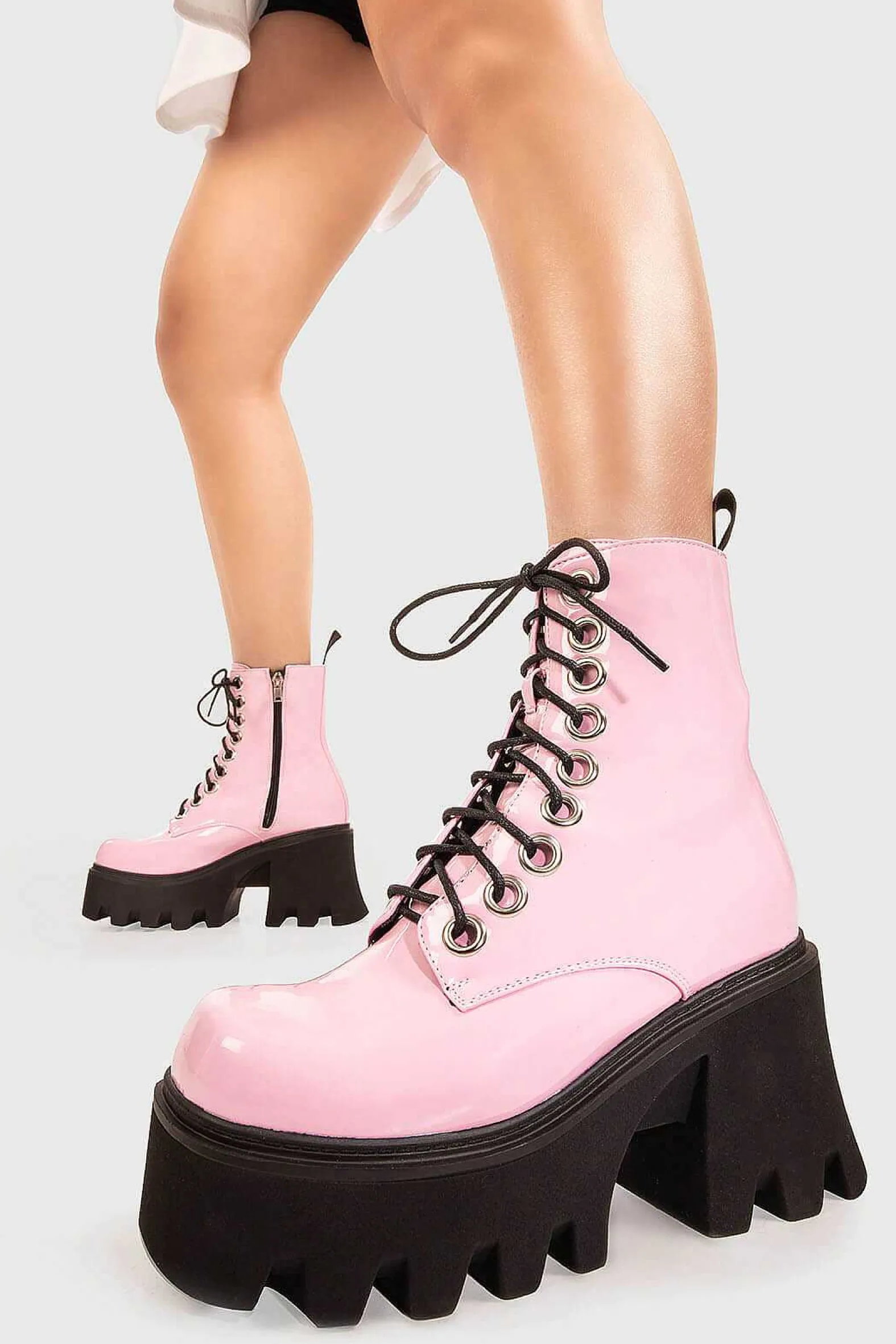 Lamoda Ankle>Run To You Chunky Platform Ankle Boots