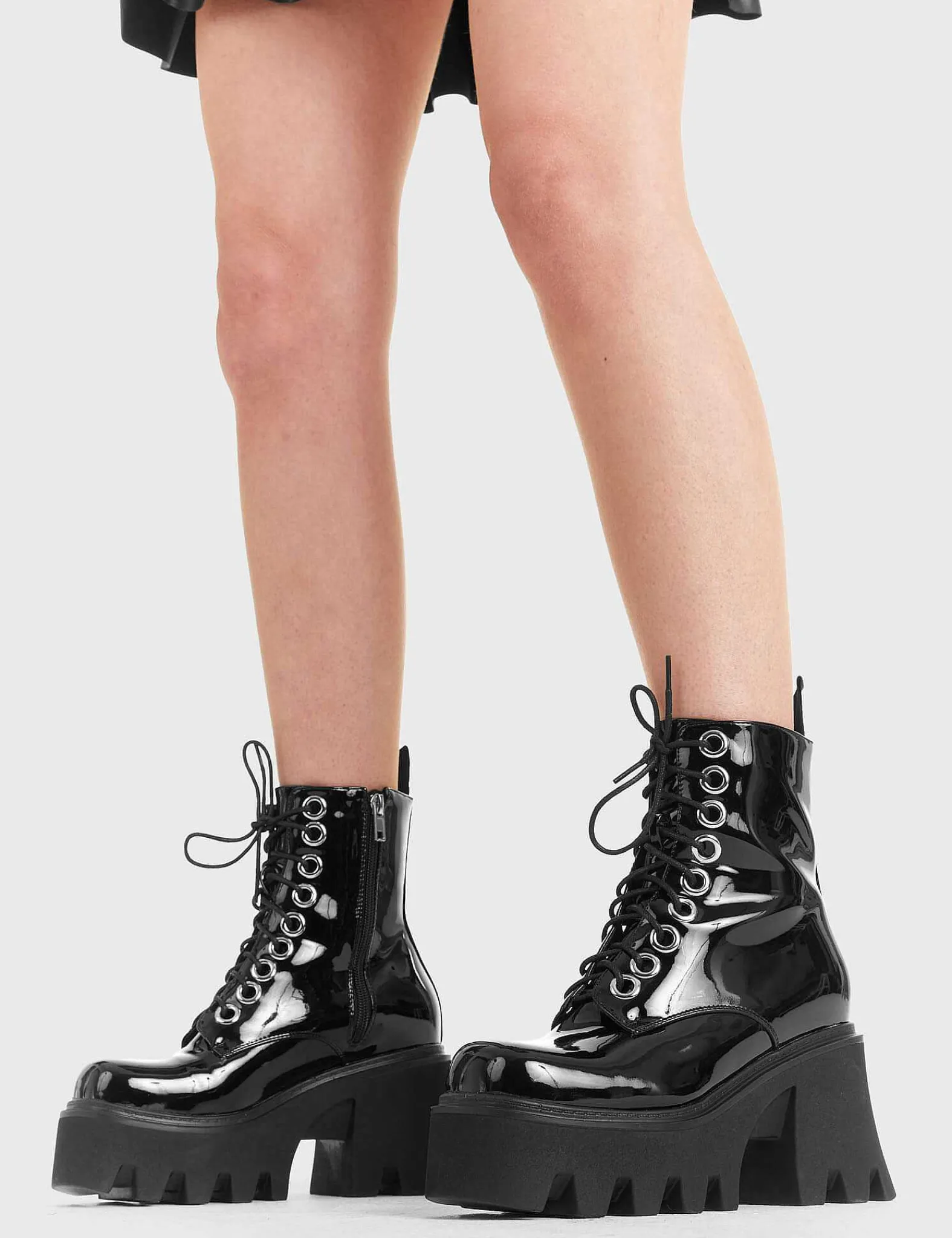 Lamoda Ankle>Run To You Chunky Platform Ankle Boots