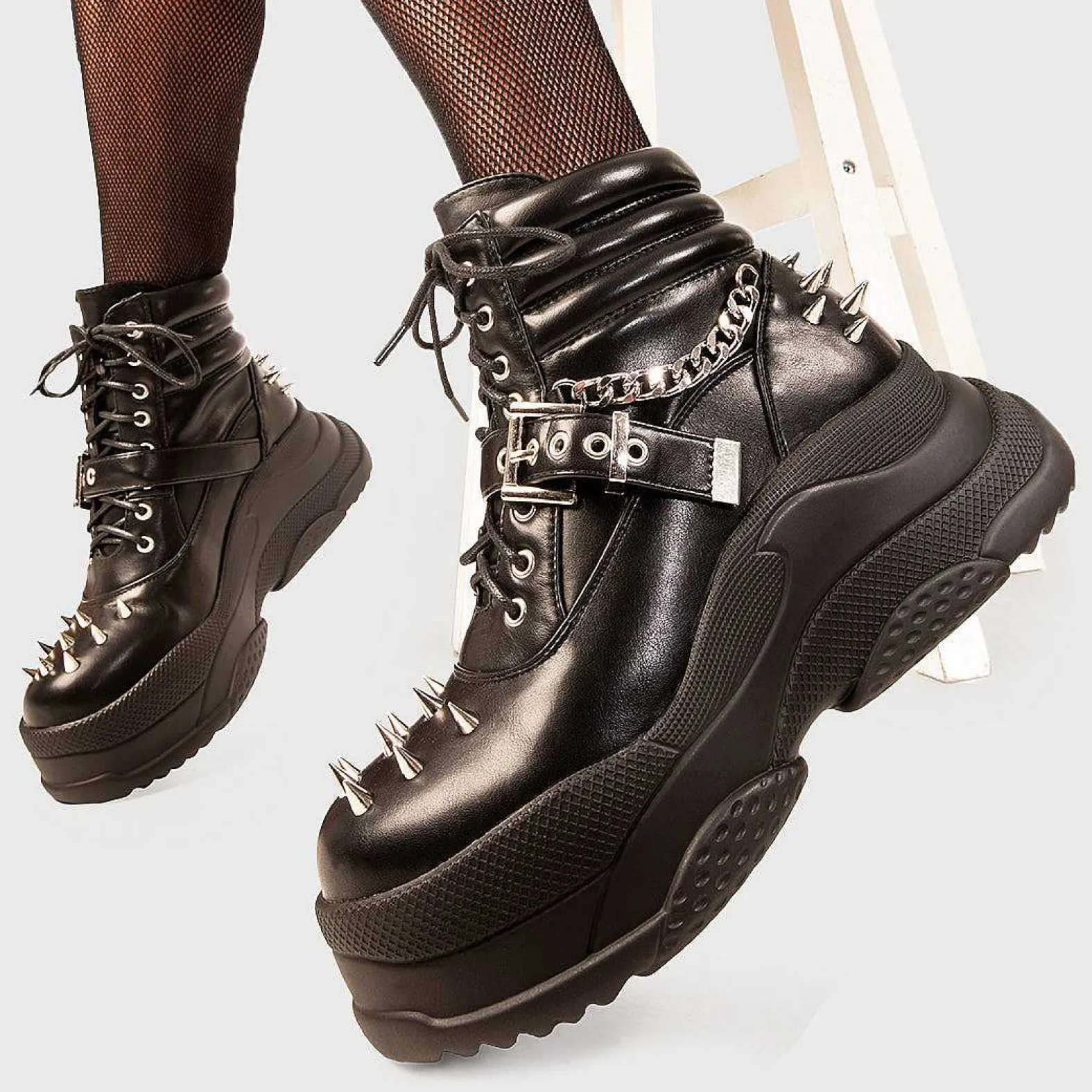 Lamoda Platform>Screamin' Loud Chunky Platform Sneakers