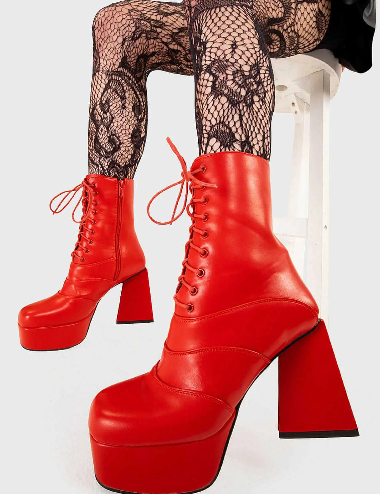 Lamoda Calf>Strollin' Platform Ankle Boots