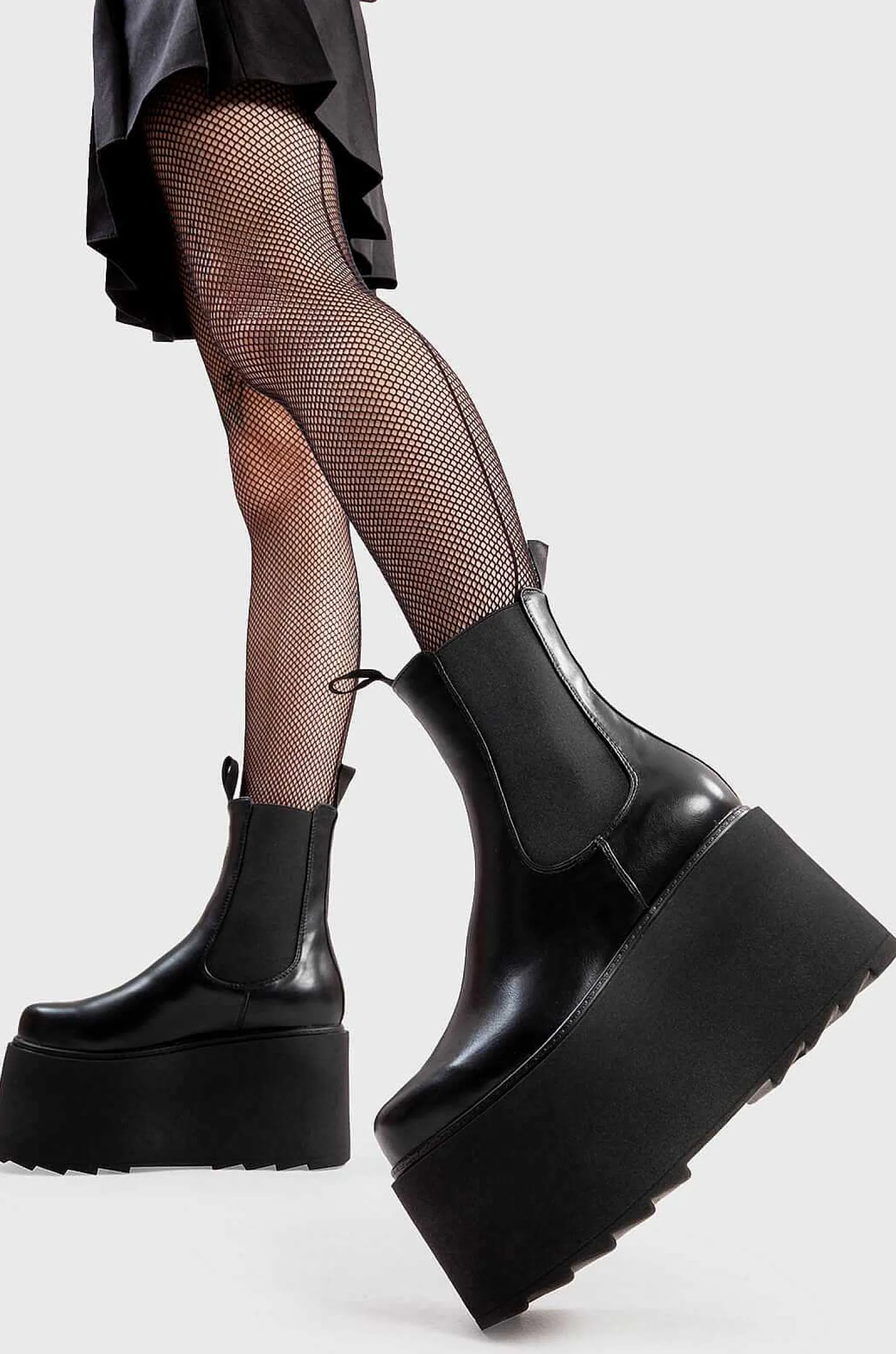 Lamoda Chunky>Time Waster Chunky Platform Ankle Boots