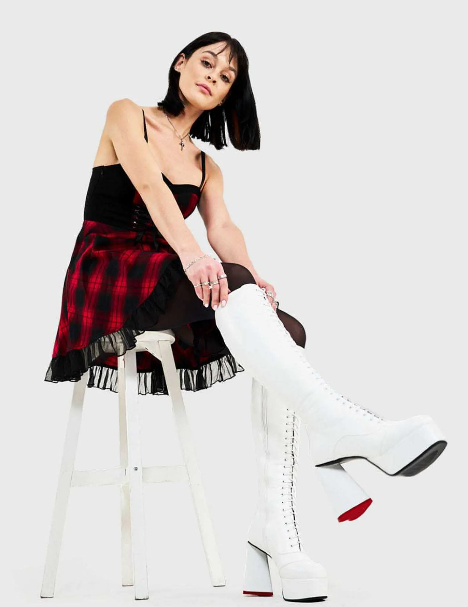 Lamoda Knee High>Too Cute Platform Knee High Boots