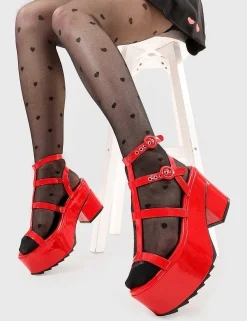 Lamoda Chunky>Turquoise Breeze Chunky Platform Sandals