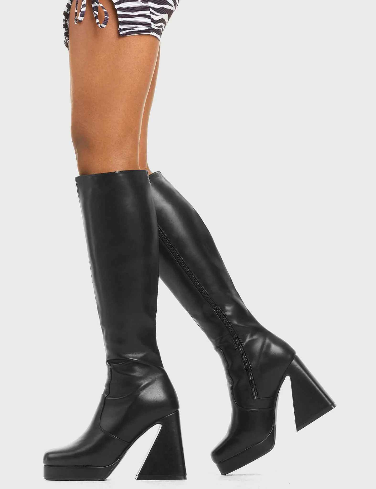 Lamoda Knee High>Vendetta Platform Knee High Boots