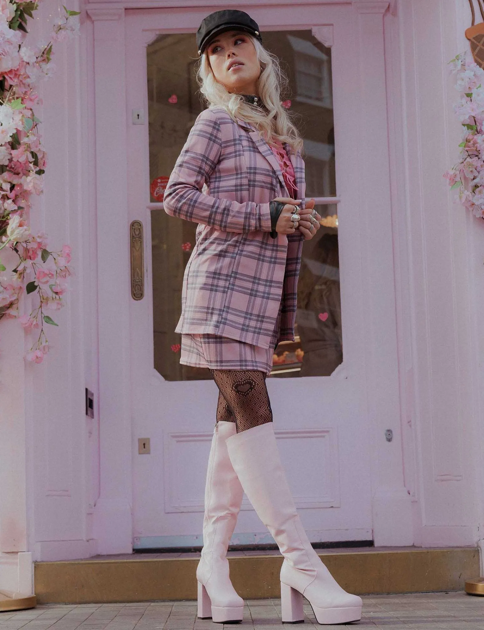 Lamoda Knee High>Whatta Showdown Platform Knee High Boots