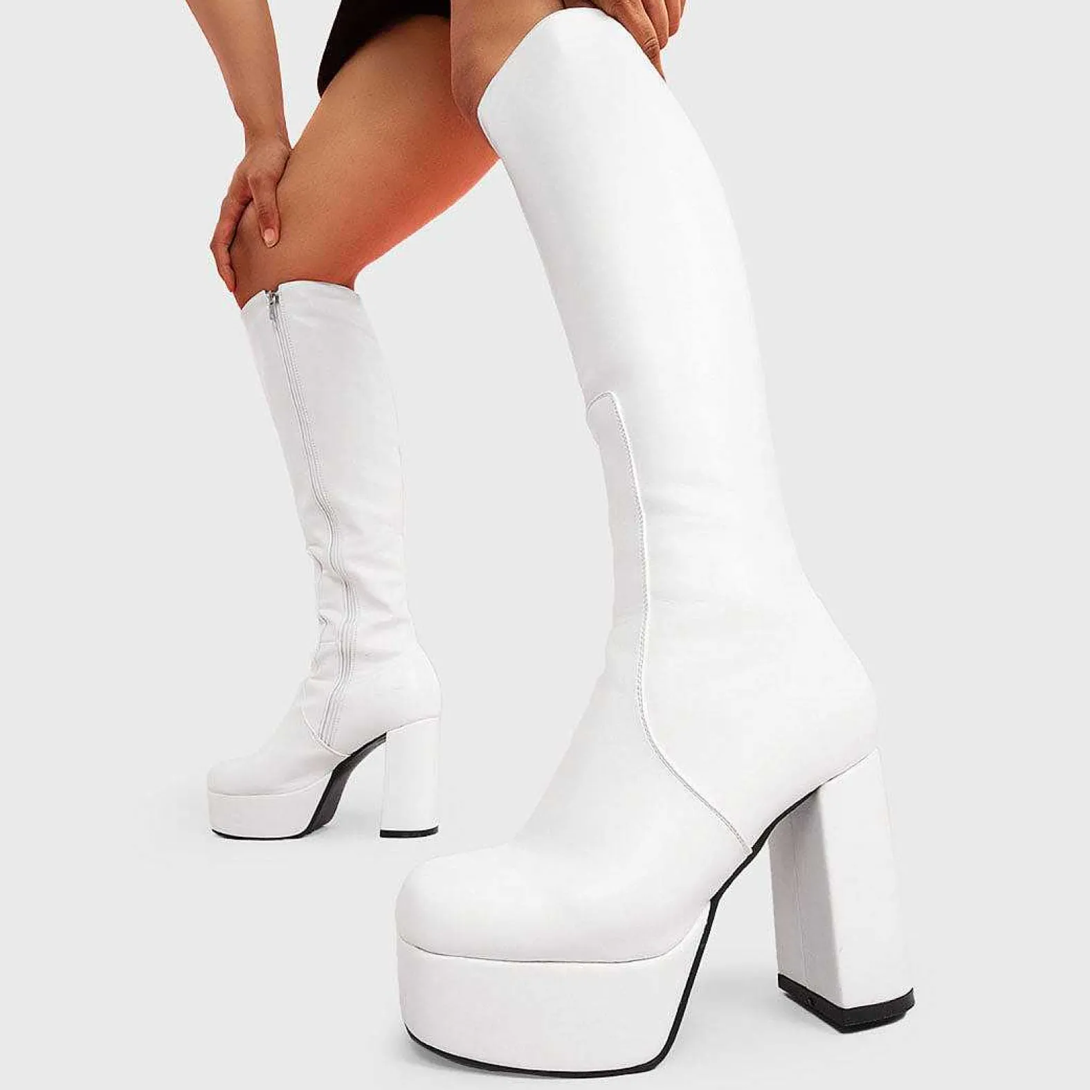 Lamoda Platform>Whatta Showdown Platform Knee High Boots