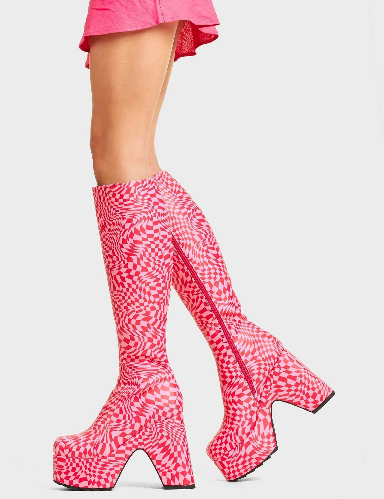 Lamoda Knee High>Willpower Platform Knee High Boots